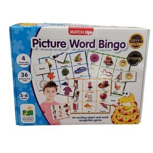 Picture word bingo